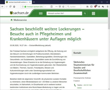Screenshot medienservice.sachsen.de